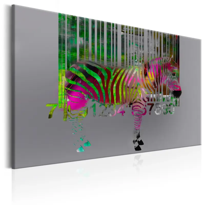 Schilderij - Zoo of Modernity - 60x40 Meilleur Prix