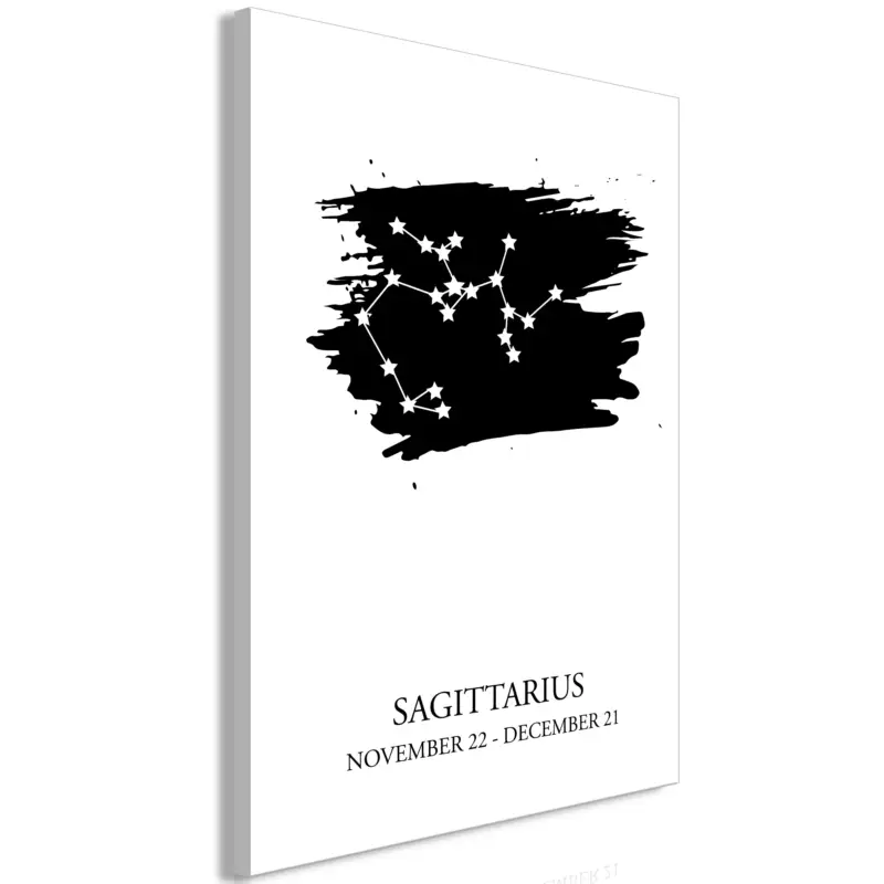 Schilderij - Zodiac Signs: Sagittarius (1 Part) Vertical - 40x60 Prix Bas