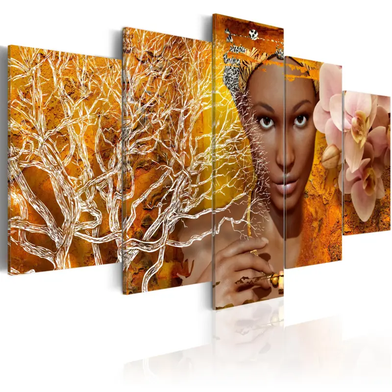 Acheter Direct Schilderij - Tales from Africa - 100x50