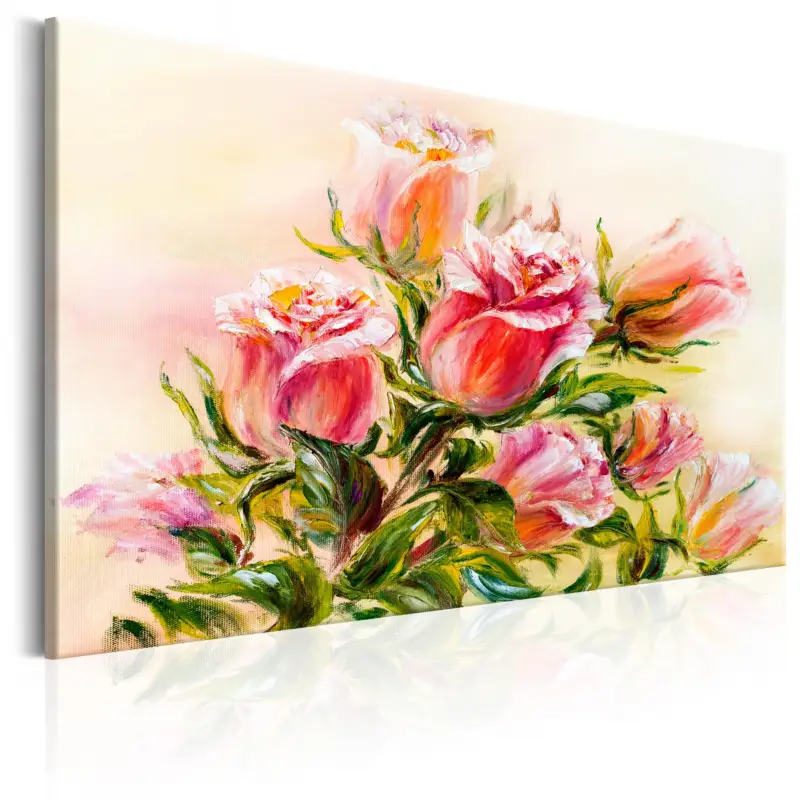Vente Flash Schilderij - Wonderful Roses - 120x80
