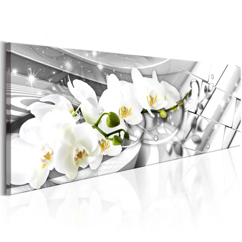 Achat Immédiat Schilderij - Twisted Orchids - 120x40