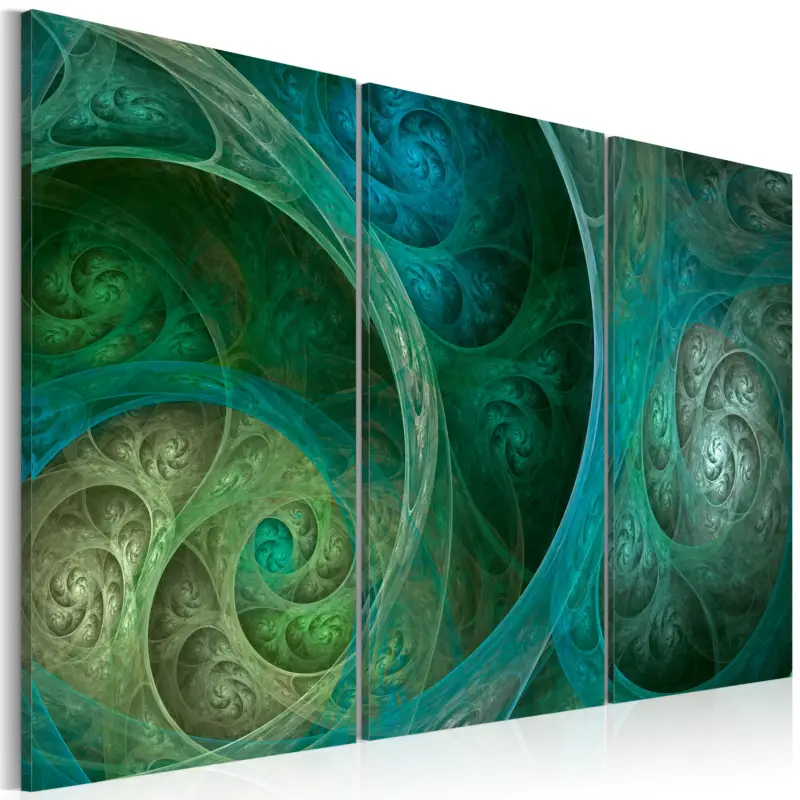 Acheter Direct Schilderij - Turquoise inspiratie - 90x60