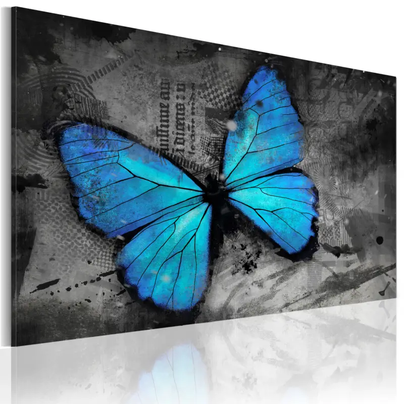Solde Schilderij - The study of butterfly - 120x80