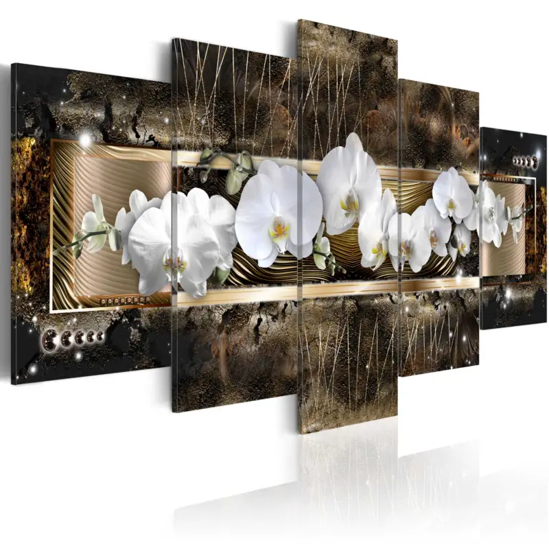 Certifié Schilderij - The dream of a orchids - 100x50