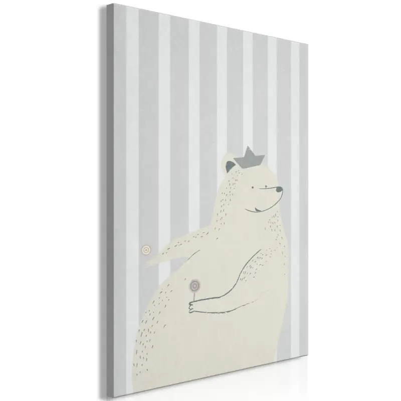 Commande En Gros Schilderij - Teddy Bear Gourmand (1 Part) Vertical - 40x60