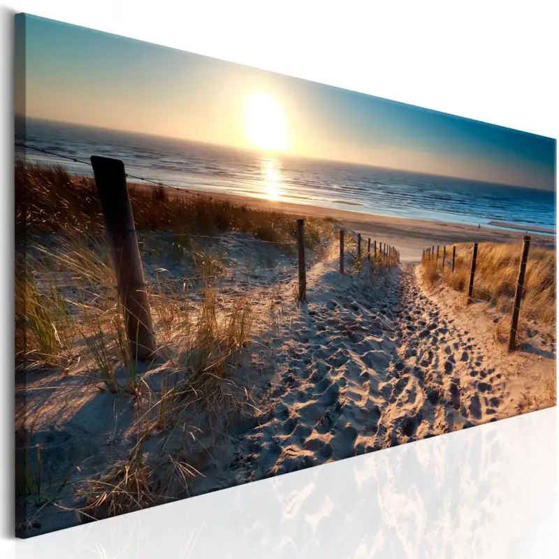 Vente Directe Schilderij - Sunset Path - 135x45
