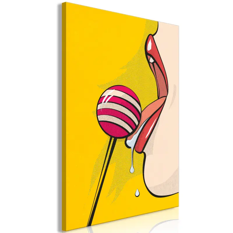Certifié Schilderij - Sweet Lollipop (1 Part) Vertical - 60x90