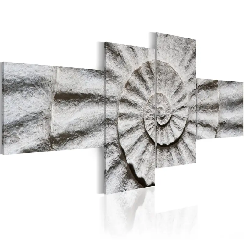 Vente Directe Schilderij - Stenen schelp - 200x90