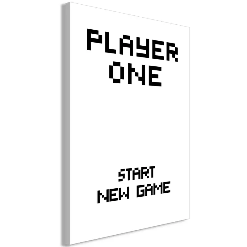 Vente Directe Schilderij - Start New Game (1 Pat) Vertical - 60x90