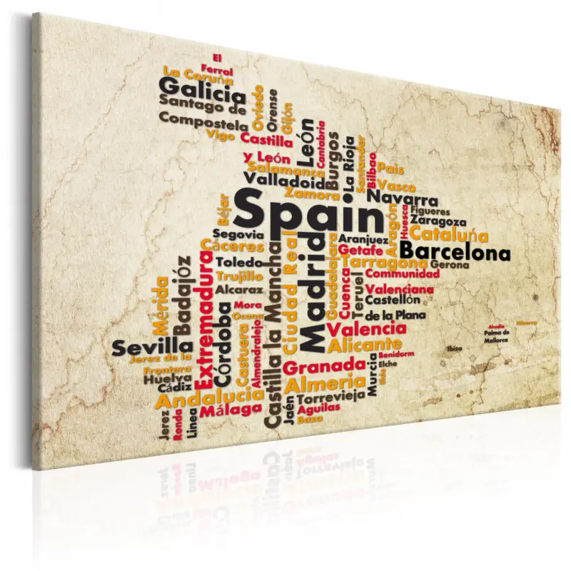 Top Vente Schilderij - Spanish Cities (ES) - 60x40