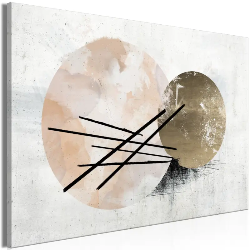 Top Vente Schilderij - Spherical Composition (1 Part) Wide - 90x60