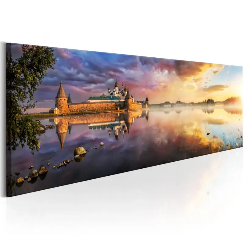 Soldes Schilderij - Solovetsky Monastery, Russia - 120x40