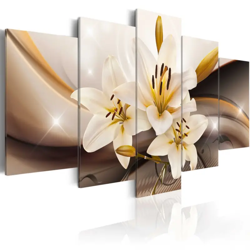 Vente Directe Schilderij - Shiny Lily - 200x100
