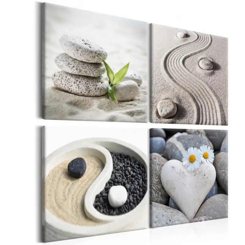 Bon Plan Schilderij - Sea: Yin and Yang - 40x40