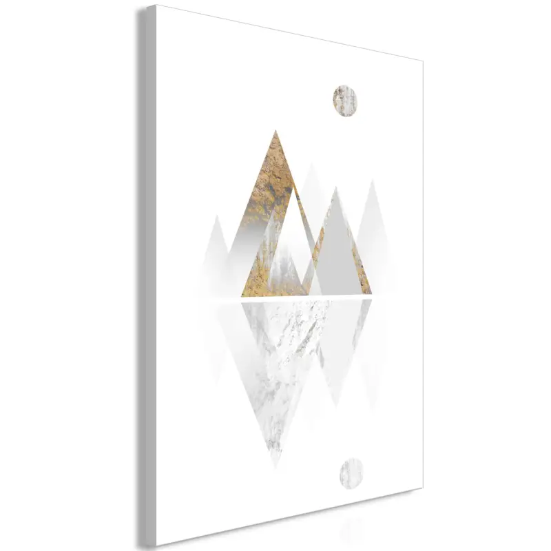 Acheter Direct Schilderij - Road to the Top (1 Part) Beige Vertical - 40x60