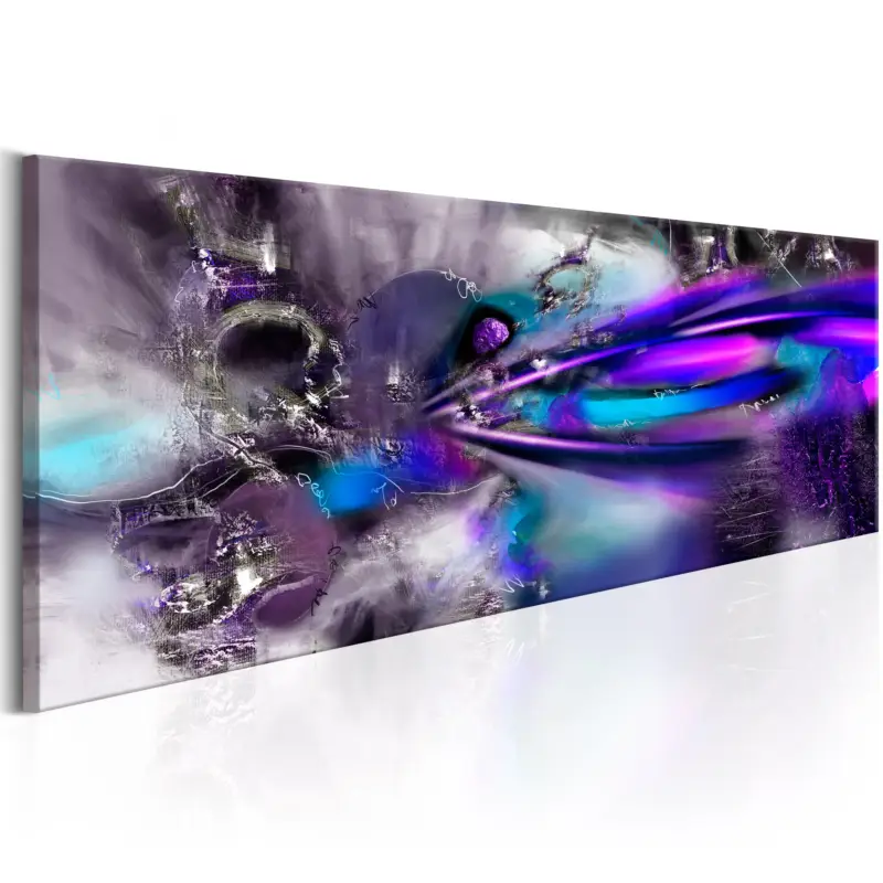 Acheter Direct Schilderij - Purple Comet - 150x50