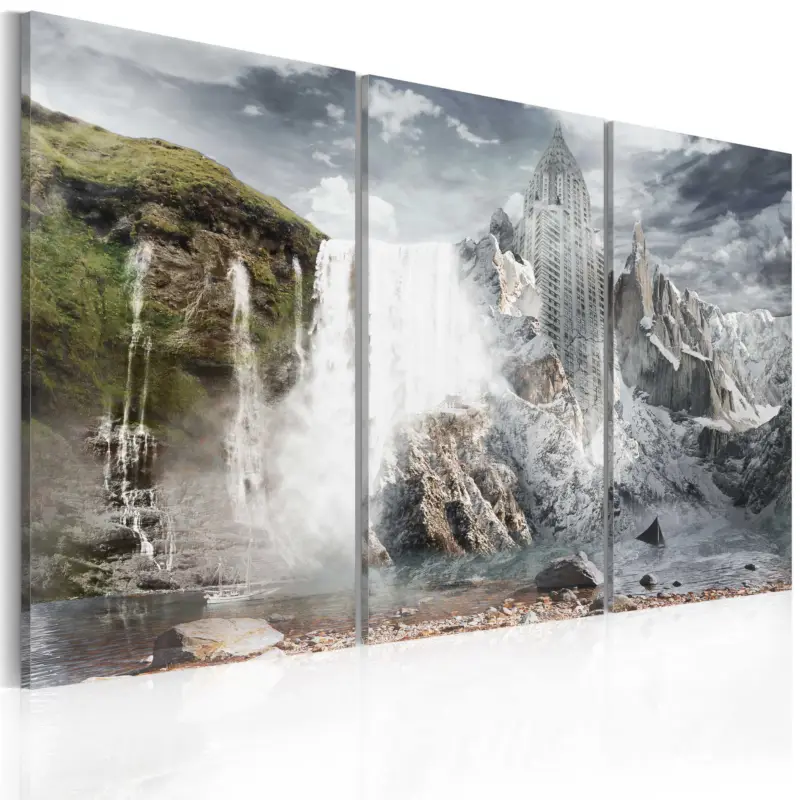 Certifié Schilderij - Process of urbanization - 120x80