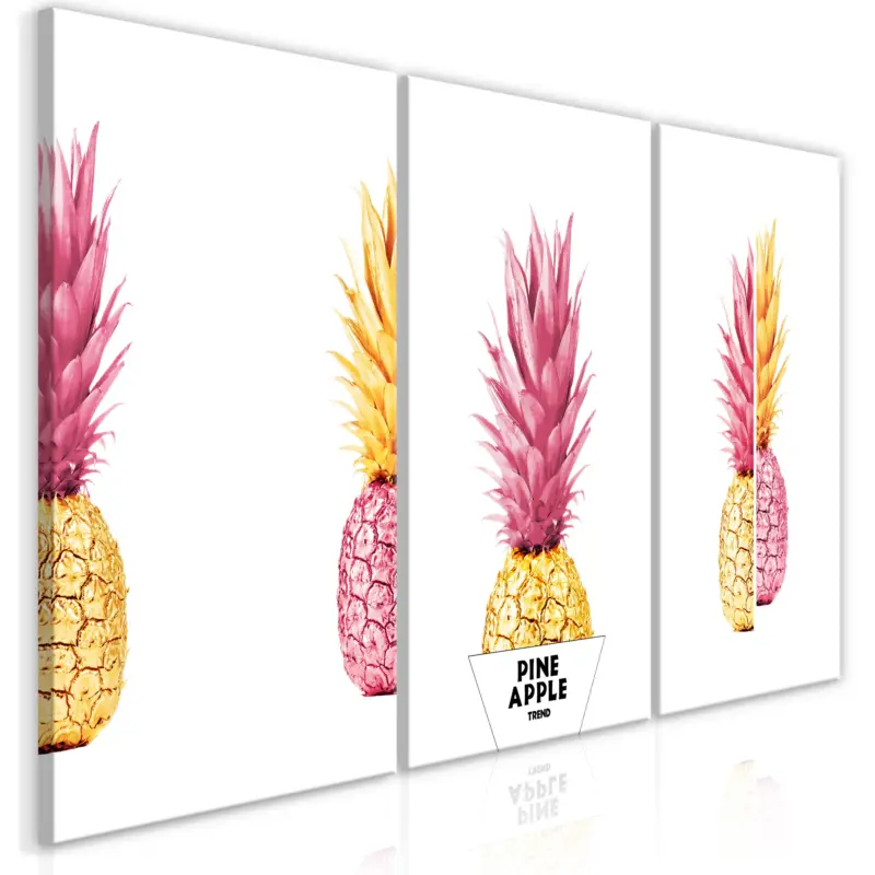 Acheter Direct Schilderij - Pineapples (Collection) - 60x30