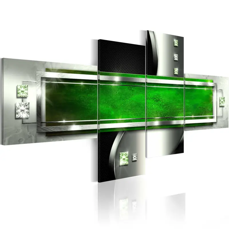 Usine Directe Schilderij - Pea variation - 100x45