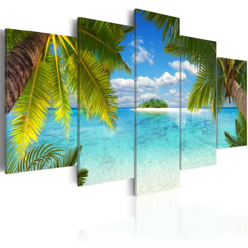 Super Prix Schilderij - Paradise island - 100x50