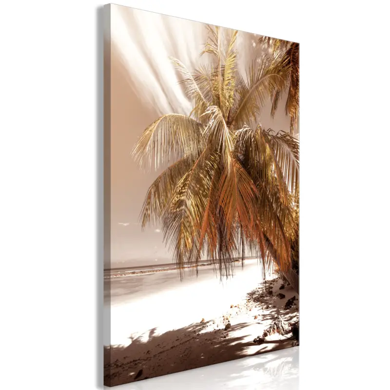 Acheter Direct Schilderij - Palm Shadow (1 Part) Vertical - 40x60