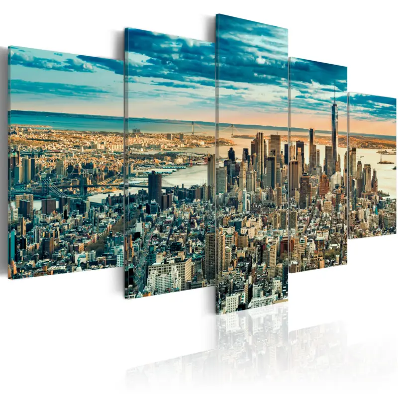 Top Vente Schilderij - NY: Dream City - 100x50