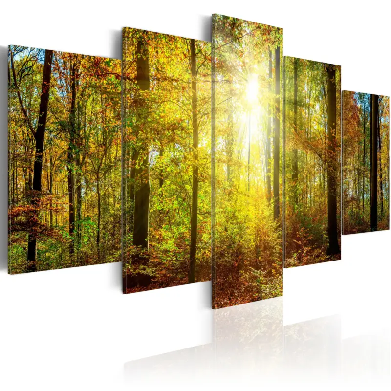Super Prix Schilderij - Mystical Forest - 200x100