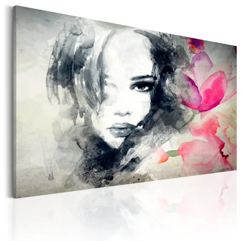 Vente Flash Schilderij - Mysterious Look - 90x60