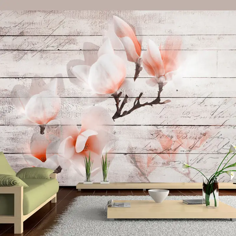 Acheter Direct Fotobehang - Subtlety of the Magnolia - 250x175