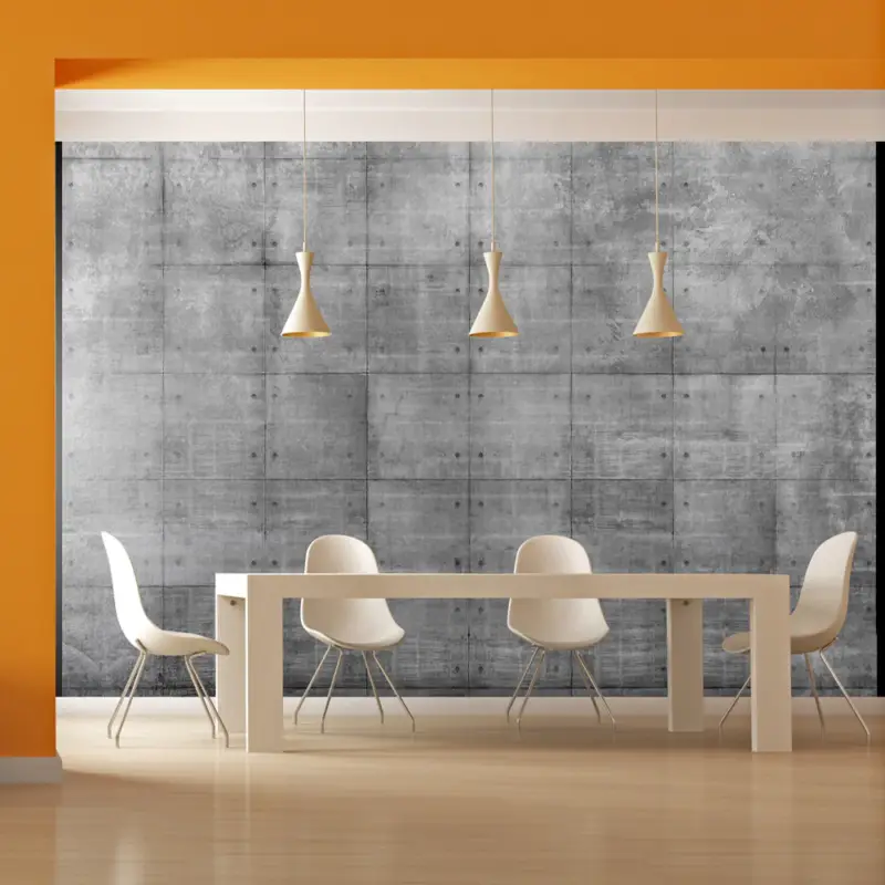 Achat Immédiat Fotobehang - Steel puzzle - 150x105