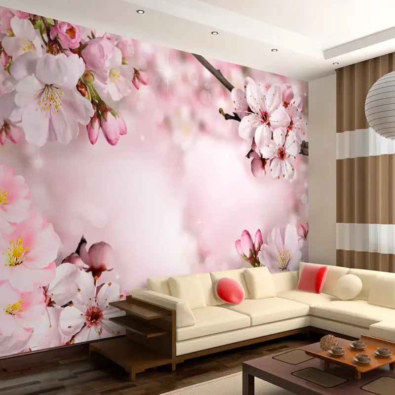 Acheter Direct Fotobehang - Spring Cherry Blossom - 350x245