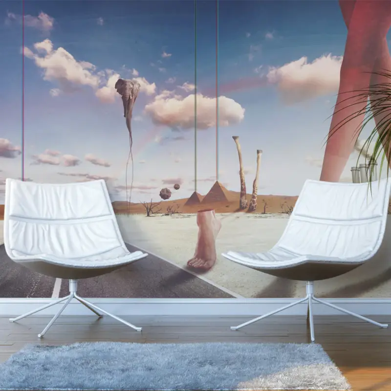 Acheter Direct Fotobehang - Schimmenspel - 400x309