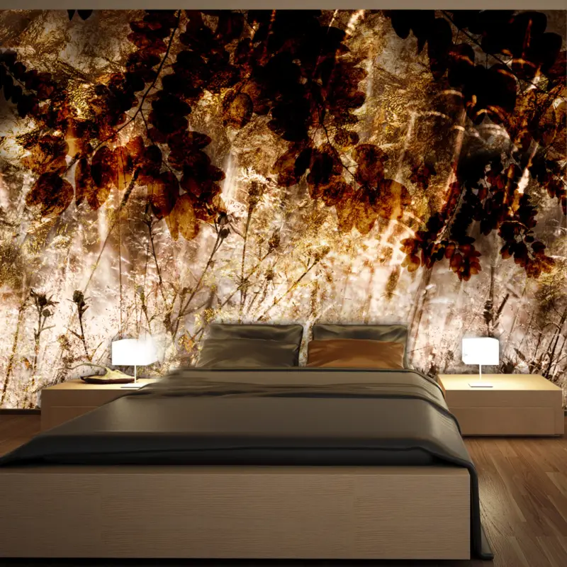 Vente Flash Fotobehang - Retro Meadow - 250x175