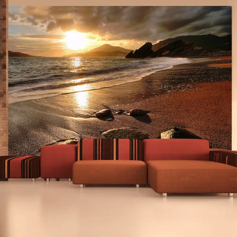 Vente Flash Fotobehang - Relaxation by the sea - 200x154