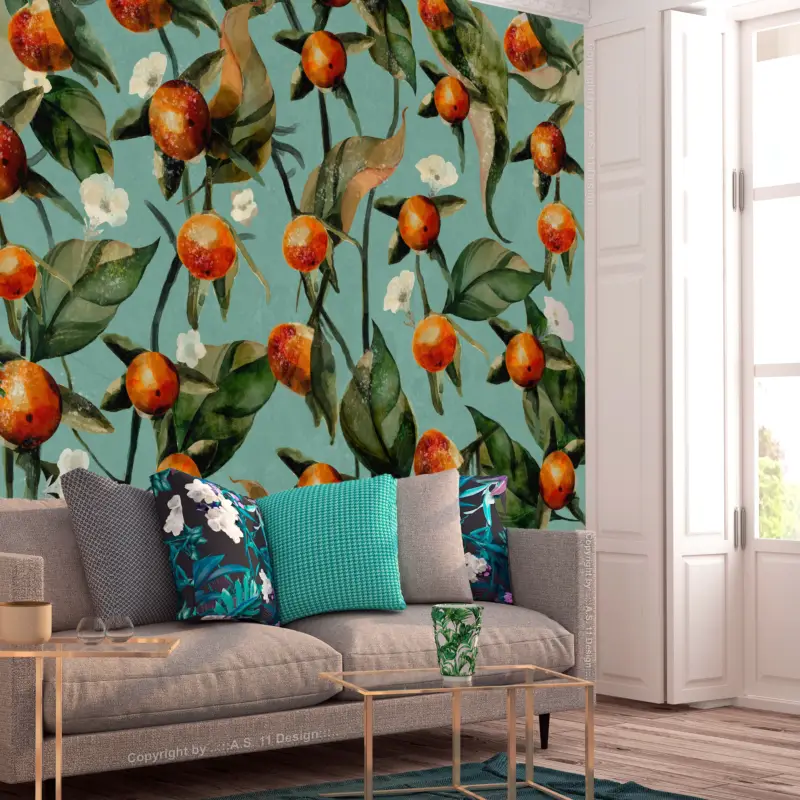 Usine Directe Fotobehang - Orange Grove - 250x175