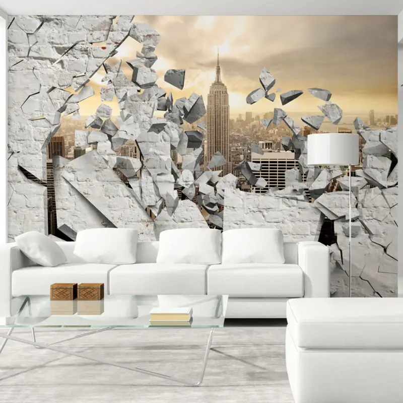 Acheter Direct Fotobehang - NY - City behind the Wall - 300x210