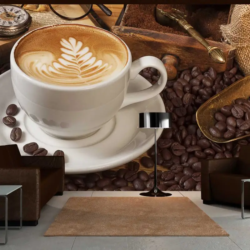 Top Vente Fotobehang - Misschien koffie? - 200x154