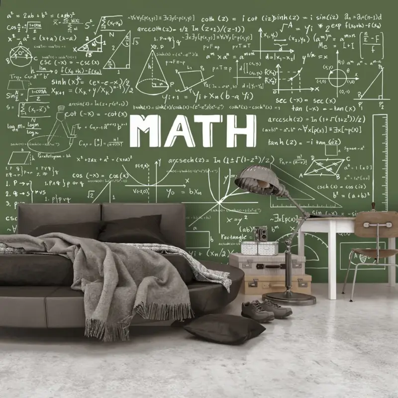 Vente Directe Fotobehang - Mathematical Formulas - 300x210