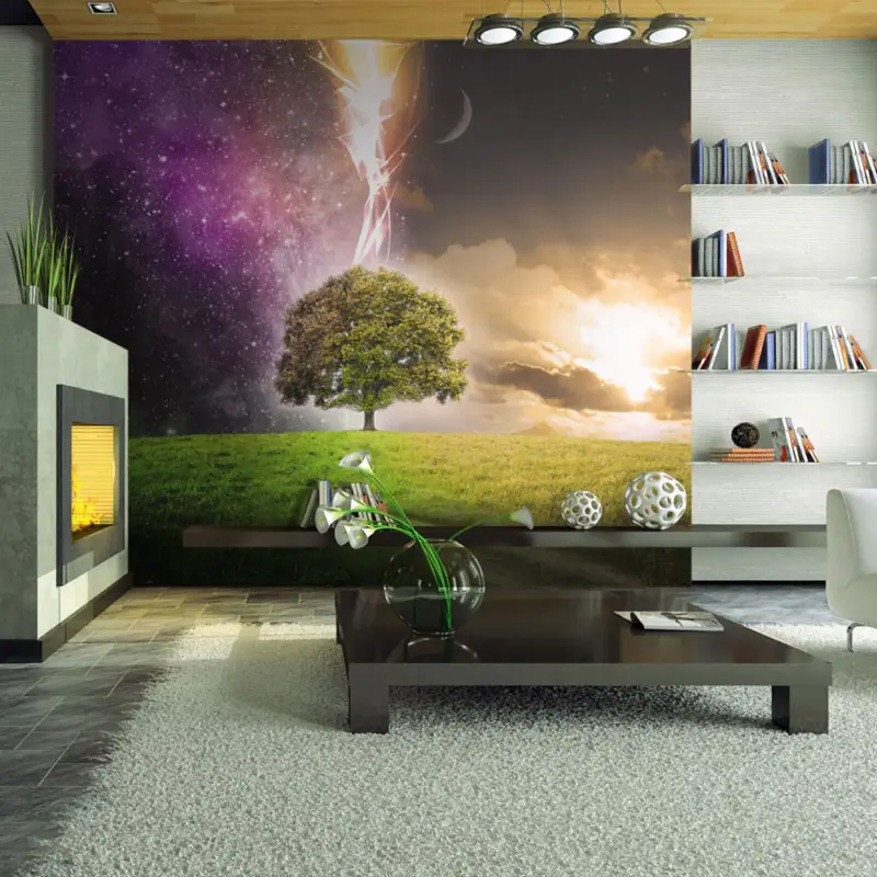 Usine Directe Fotobehang - Magic tree - 200x154