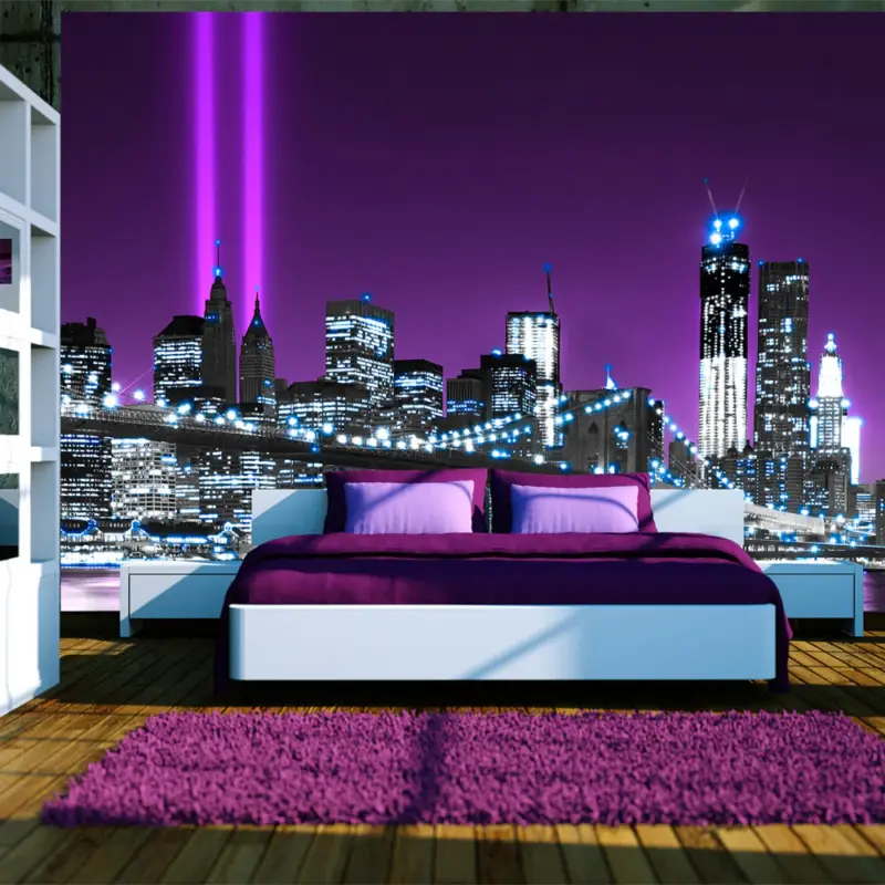 Achat Immédiat Fotobehang - Luminous manhattan - 250x175