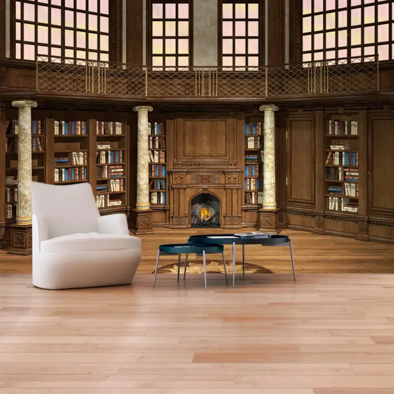 Vente Flash Fotobehang - Library of Dreams - 350x245