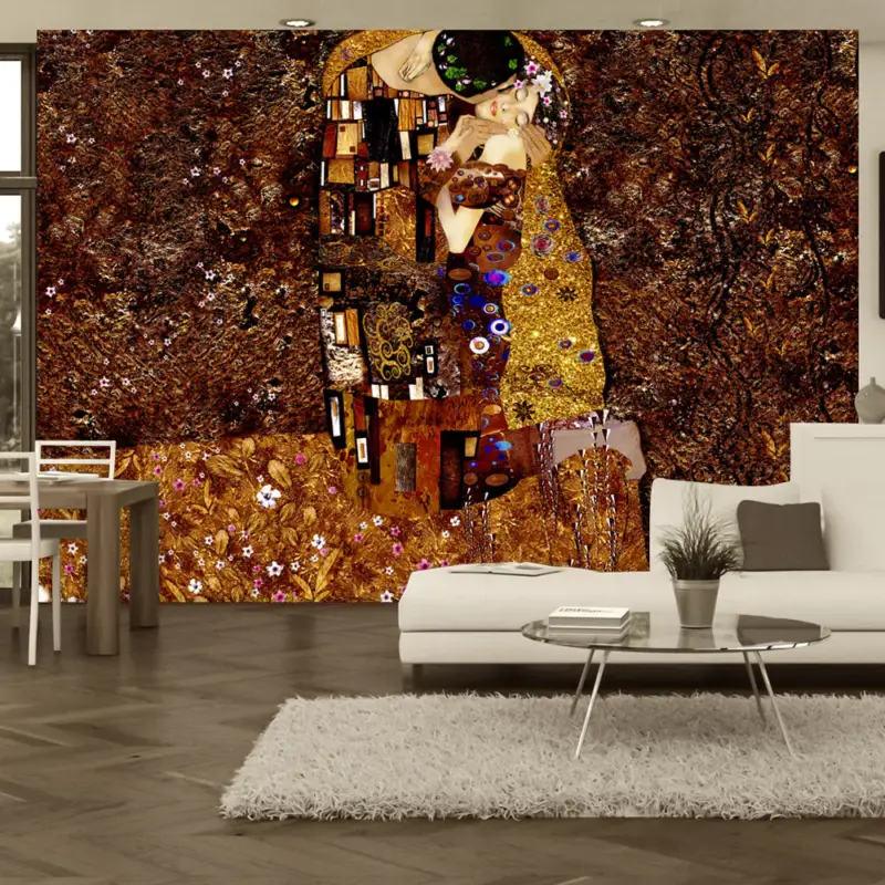 Fotobehang - Klimt inspiration - Image of Love - 300x210 Usine Directe