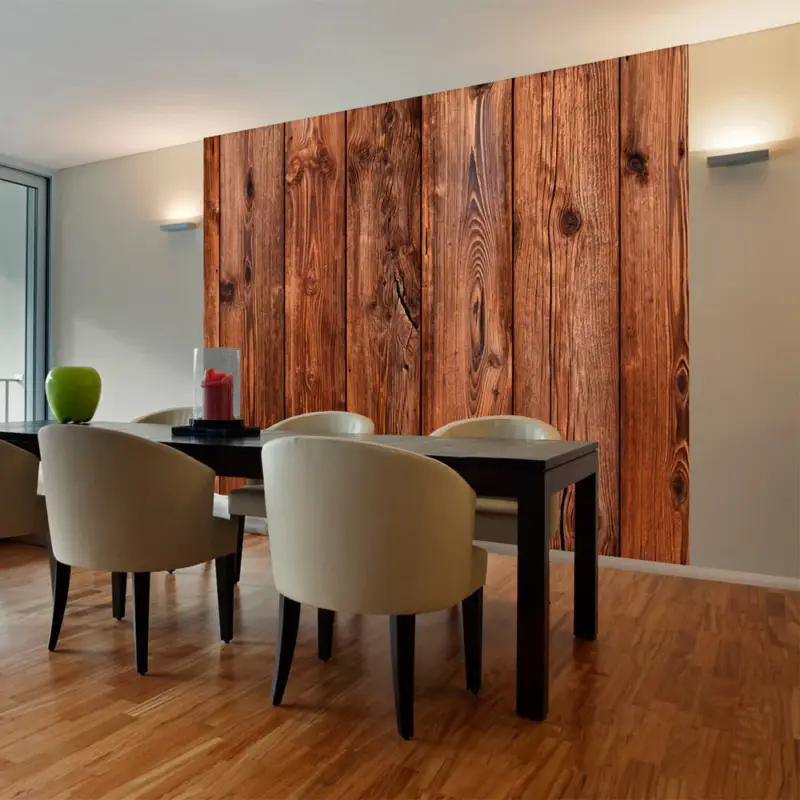 Achat Immédiat Fotobehang - Imitation - wood - 400x309