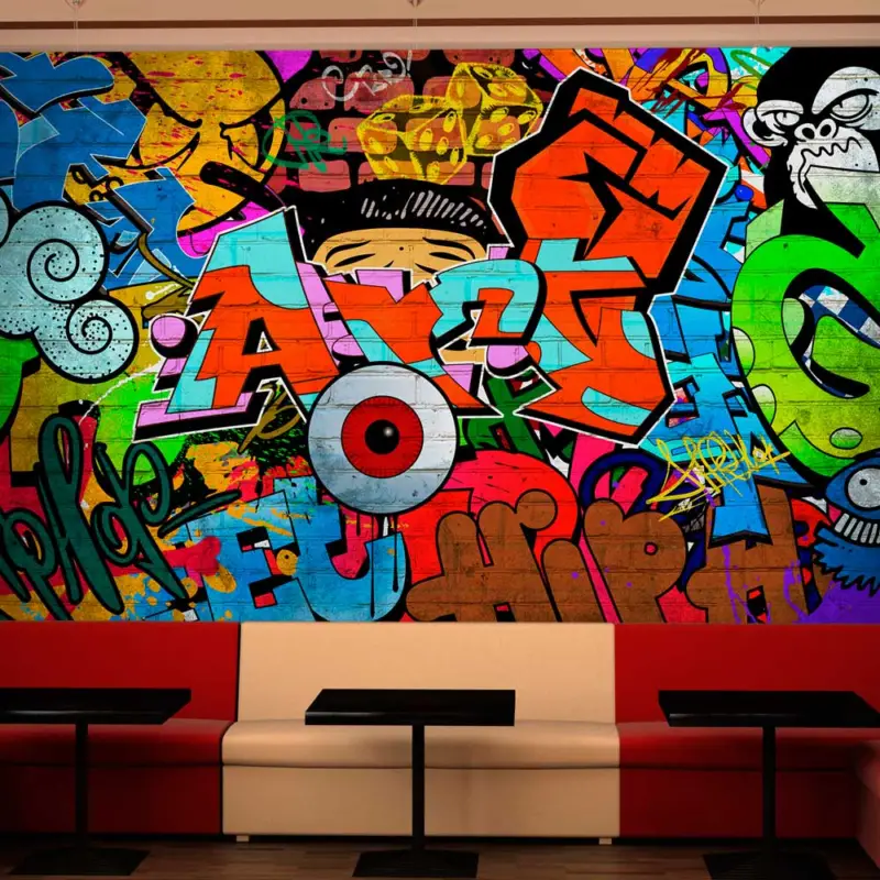 Acheter En Ligne Fotobehang - Graffiti art - 400x280