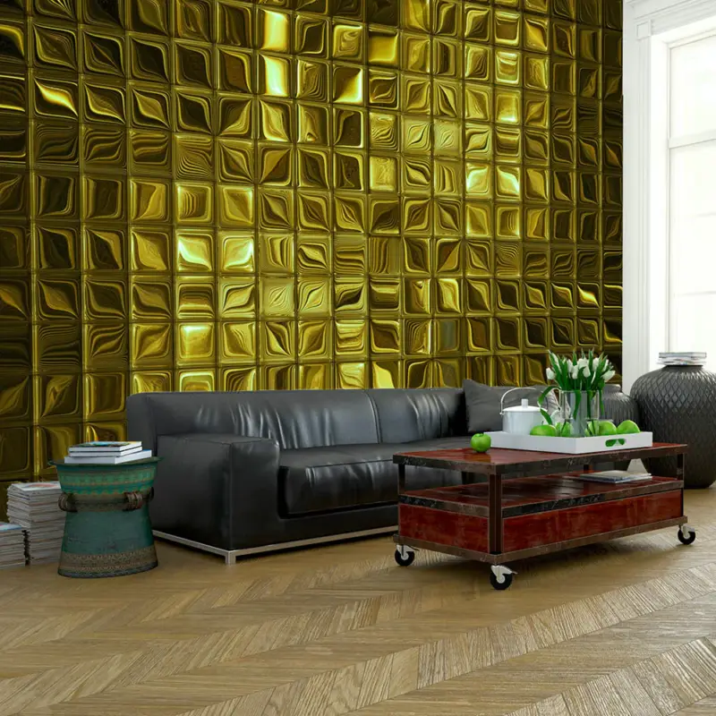 Vente Flash Fotobehang - Golden Afterglow - 250x175