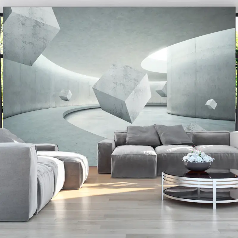 Achat Immédiat Fotobehang - Geometry of the Cube - 300x210