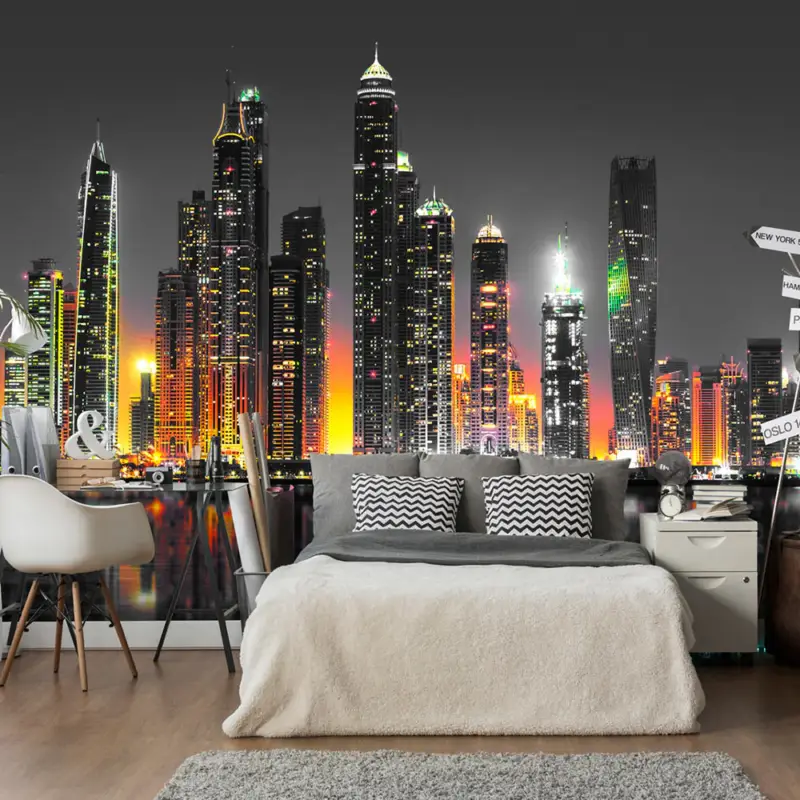 Top Vente Fotobehang - Desert City (Dubai) - 150x105