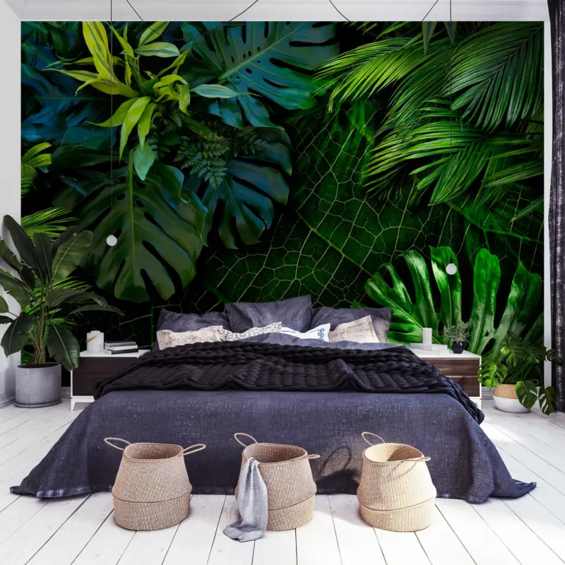 Top Vente Fotobehang - Dark Jungle - 400x280