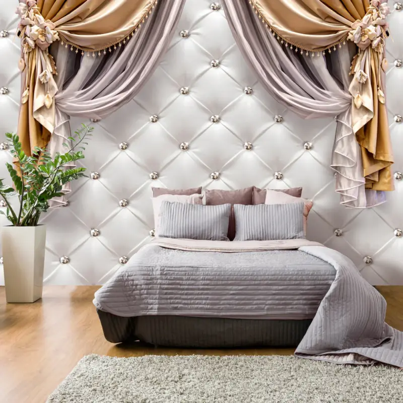 Acheter Direct Fotobehang - Curtain of Luxury - 300x210