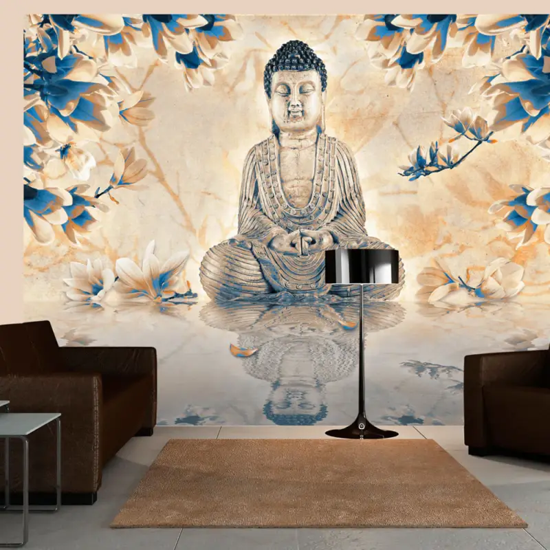 Acheter En Ligne Fotobehang - Buddha of prosperity - 250x193